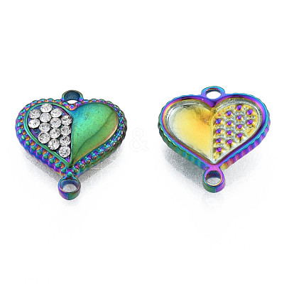 304 Stainless Steel Connector Charms STAS-N098-151M-1