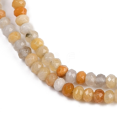 Natural White Jade Beads Strands G-Z069-01M-1