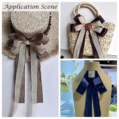 9 Yards 3 Styles Polyester Ribbon SRIB-C002-06B-1