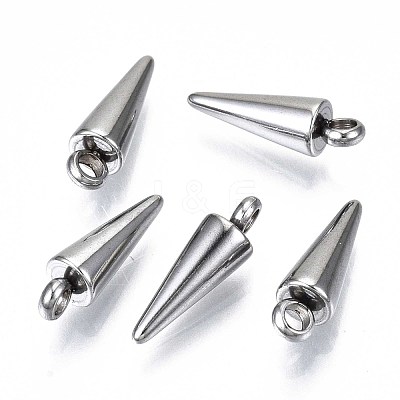 Tarnish Resistant 201 Stainless Steel Pendants STAS-S117-002A-01-1