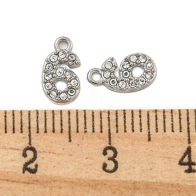 304 Stainless Steel Pendants STAS-L080-002P-06-1
