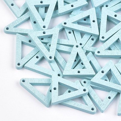 Painted Poplar Wood Links WOOD-S045-071E-1