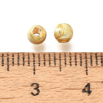 Brass Beads KK-M312-03G-1