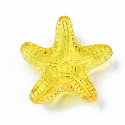 Transparent Acrylic Beads TACR-S149-17-1