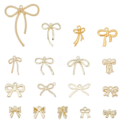 60Pcs 15 Styles Alloy Pendants FIND-UN0007-16-1