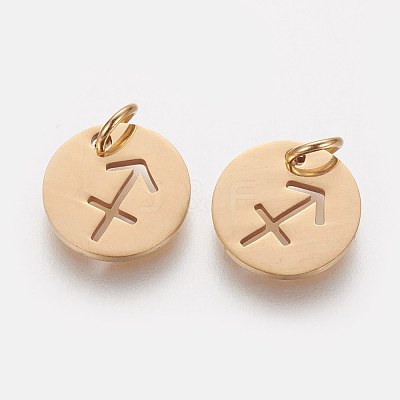 304 Stainless Steel Charms STAS-Q201-T445-9G-1
