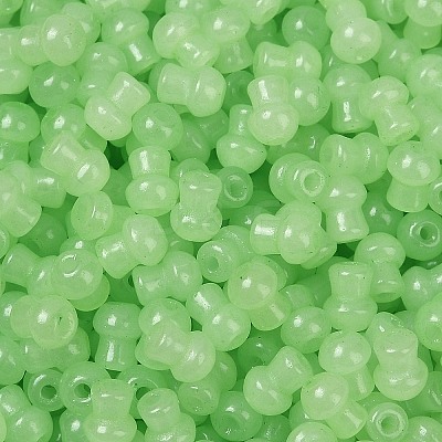 Transparent Colours Glass Seed Beads SEED-R001-01K-1