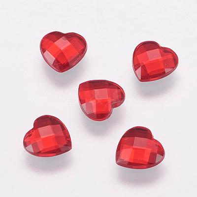 Taiwan Acrylic Rhinestone Cabochons ACRT-G022-12mm-28-1