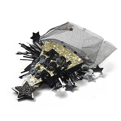 New Year's party Iron Hair Clip OHAR-R102-01P-1