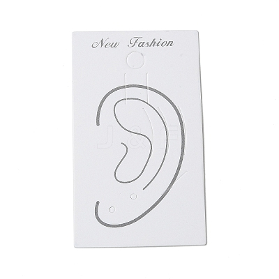 Ear Print Paper Earring Display Cards CDIS-C006-04-1