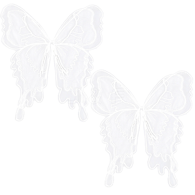 Ppolyester Thread Iron on/Sew On Patches PATC-WH20007-04D-1