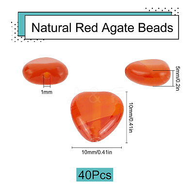 Natural Carnelian Beads Strands G-SC0002-09G-1