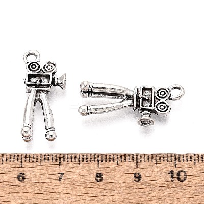 Tibetan Style Alloy Pendants TIBEP-L017-02AS-1
