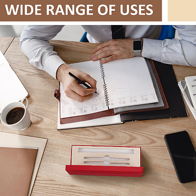 Plastic Pen Gift Packing Boxes CON-WH0001-85B-02-1