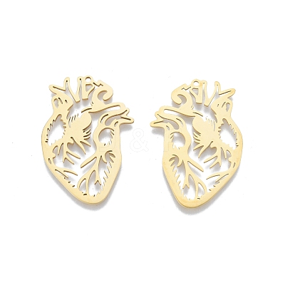 201 Stainless Steel Pendants STAS-N090-LA905-2-1