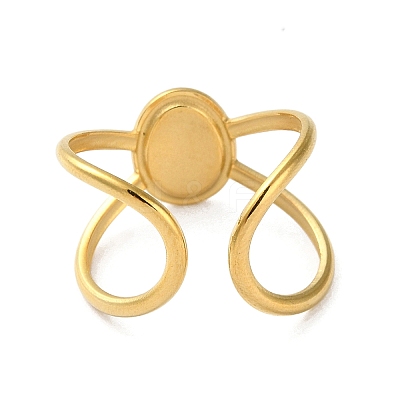 304 Stainless Steel Enamel Cuff Rings RJEW-M171-08G-1