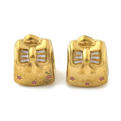 304 Stainless Steel European Beads STAS-D369-11G-1