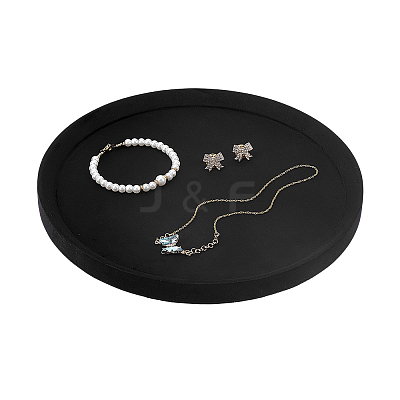 Velvet Jewelry Display Trays for Earrings Rings Bracelets Necklaces ODIS-WH0079-106B-1