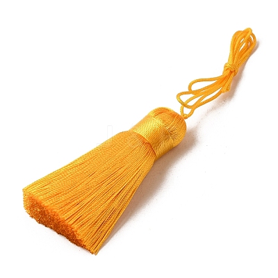 Polyester Tassel Big Pendants HJEW-K030-A-14-1
