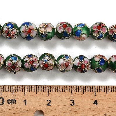 Handmade Cloisonne Beads CLB-O001-M10-02-1