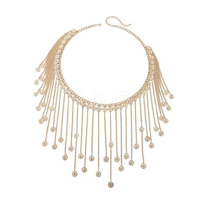 Iron Coin Tassel Skirt Body Chains for Sexy Bikini WG065A6-02-1
