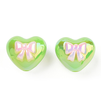 UV Plated Acrylic Beads PACR-N015-03-1
