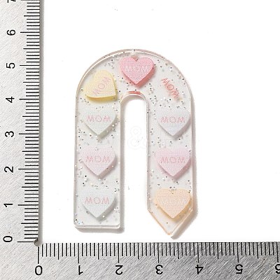 Acrylic Pendants OACR-H113-01F-1