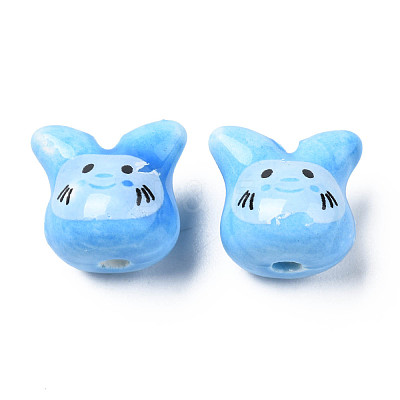 Handmade Porcelain Beads PORC-T007-1