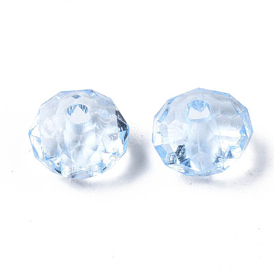Transparent Acrylic Beads X-TACR-S134-028-1
