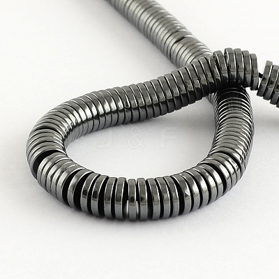 Grade A Non-magnetic Synthetic Hematite Beads Strands G-R211-07-1