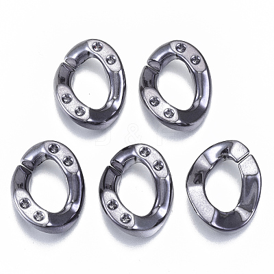 UV Plating Acrylic Linking Rings LS-OACR-N009-006A-B03-1