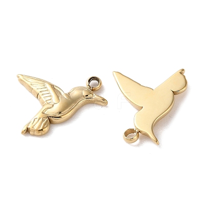 304 Stainless Steel Pendants STAS-L022-553G-1