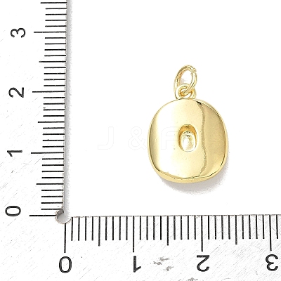 Brass Enamel Pendants KK-CBA3F25-06G-1