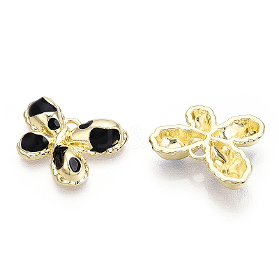 Alloy Enamel Pendants ENAM-N056-182A-NR-1