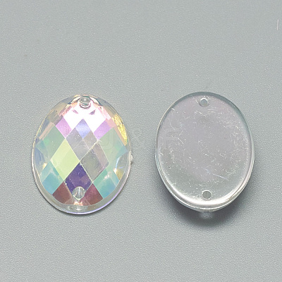 Sew on Rhinestone X-GACR-Q022-8x10-01-1