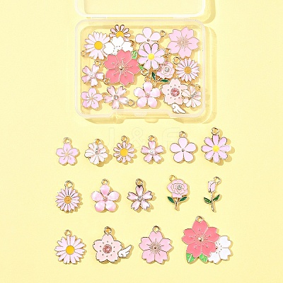 Alloy Enamel Pendants FIND-FS0003-97-1