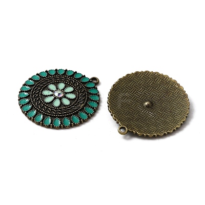 Alloy Enamel Pendants ENAM-WH0054-44C-1