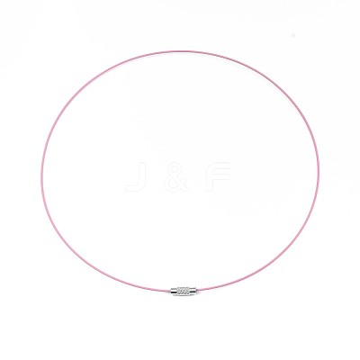 Stainless Steel Wire Necklace Cord DIY Jewelry Making TWIR-R003-03-1