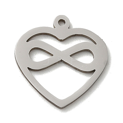 Non-Tarnish 201 Stainless Steel Pendants STAS-E206-06P-01-1