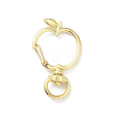 Apple Alloy Swivel Clasps FIND-L012-02LG-1