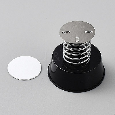 Iron Shake Head Doll Spring Stand FIND-WH0519-08B-1