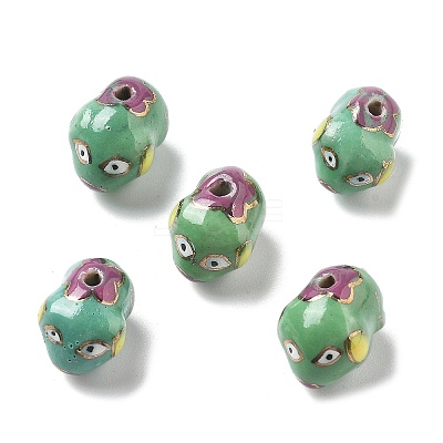 Handmade Porcelain Beads PORC-L079-14-1