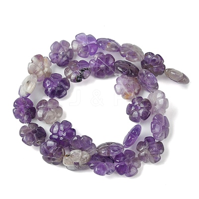 Natural Amethyst Beads Strands G-H023-B08-01-1