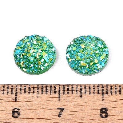 Druzy Resin Decoden Cabochons RESI-WH20007-01C-1