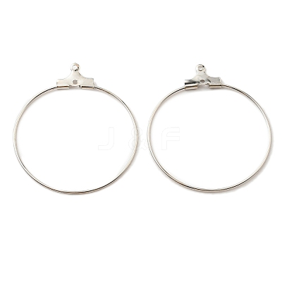 Iron Ring Hoop Earring Pendant IFIN-E025-02P-1