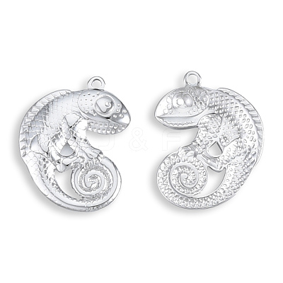 201 Stainless Steel Pendants STAS-N098-119P-1