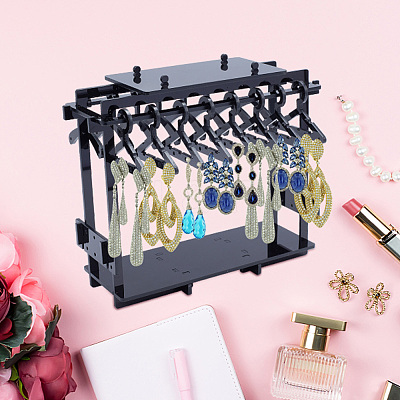 Acrylic Earring Display Stands EDIS-WH0030-14A-1
