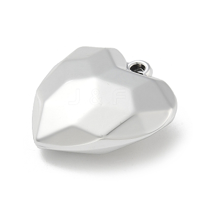 Plating Acrylic Pendants PACR-Q008-11S-1