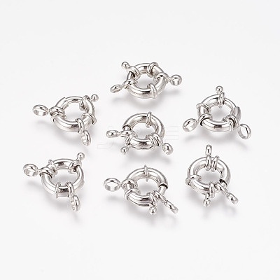 Brass Spring Ring Clasps LS-KK39-1