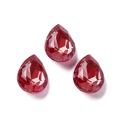 Glass Rhinestone Cabochons RGLA-A026-08B-208DE-1